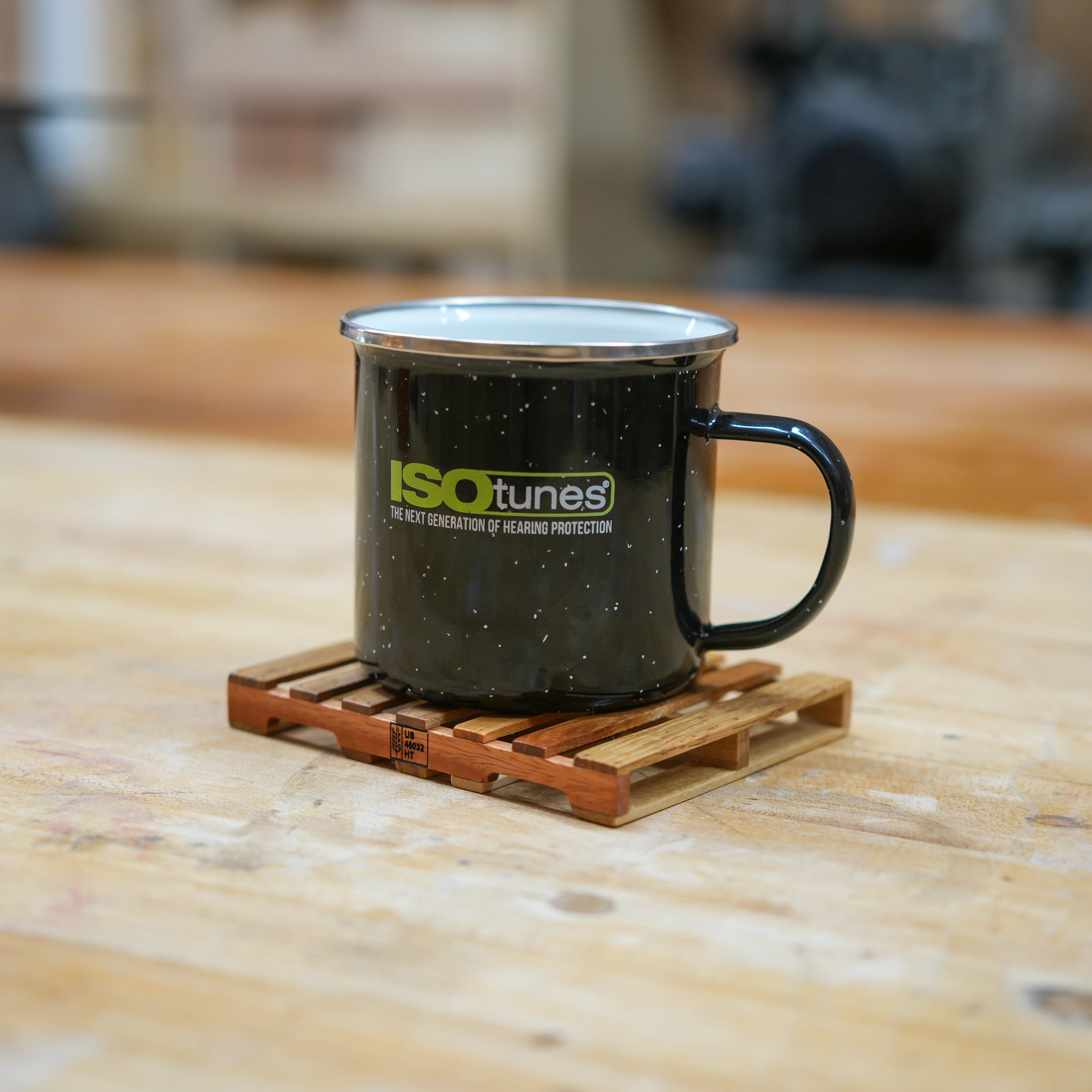 Jackman Works x ISOtunes Mini Pallet Coasters (2 pack) - Image 4