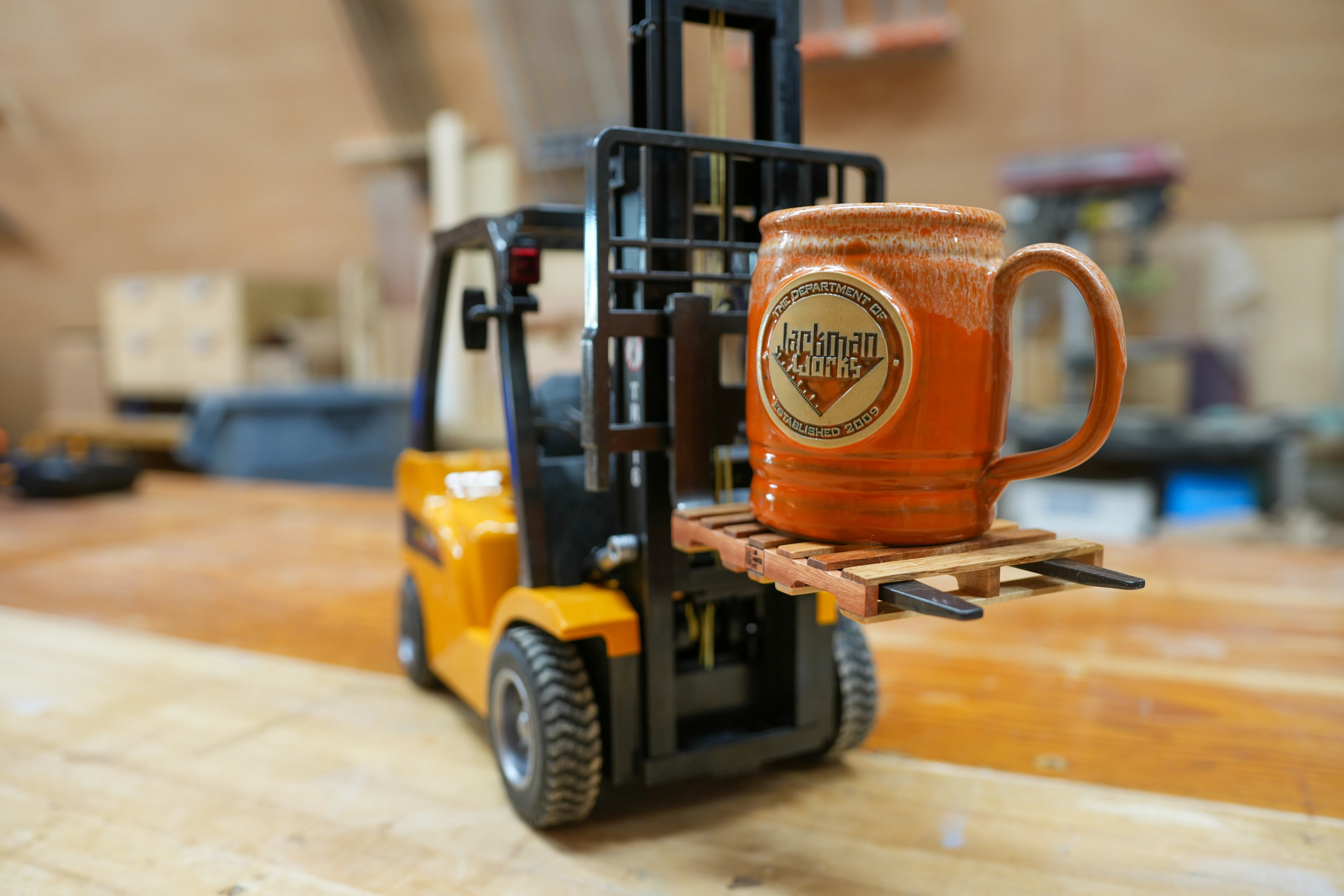 Jackman Works x ISOtunes Mini Pallet Coasters (2 pack) - Image 7