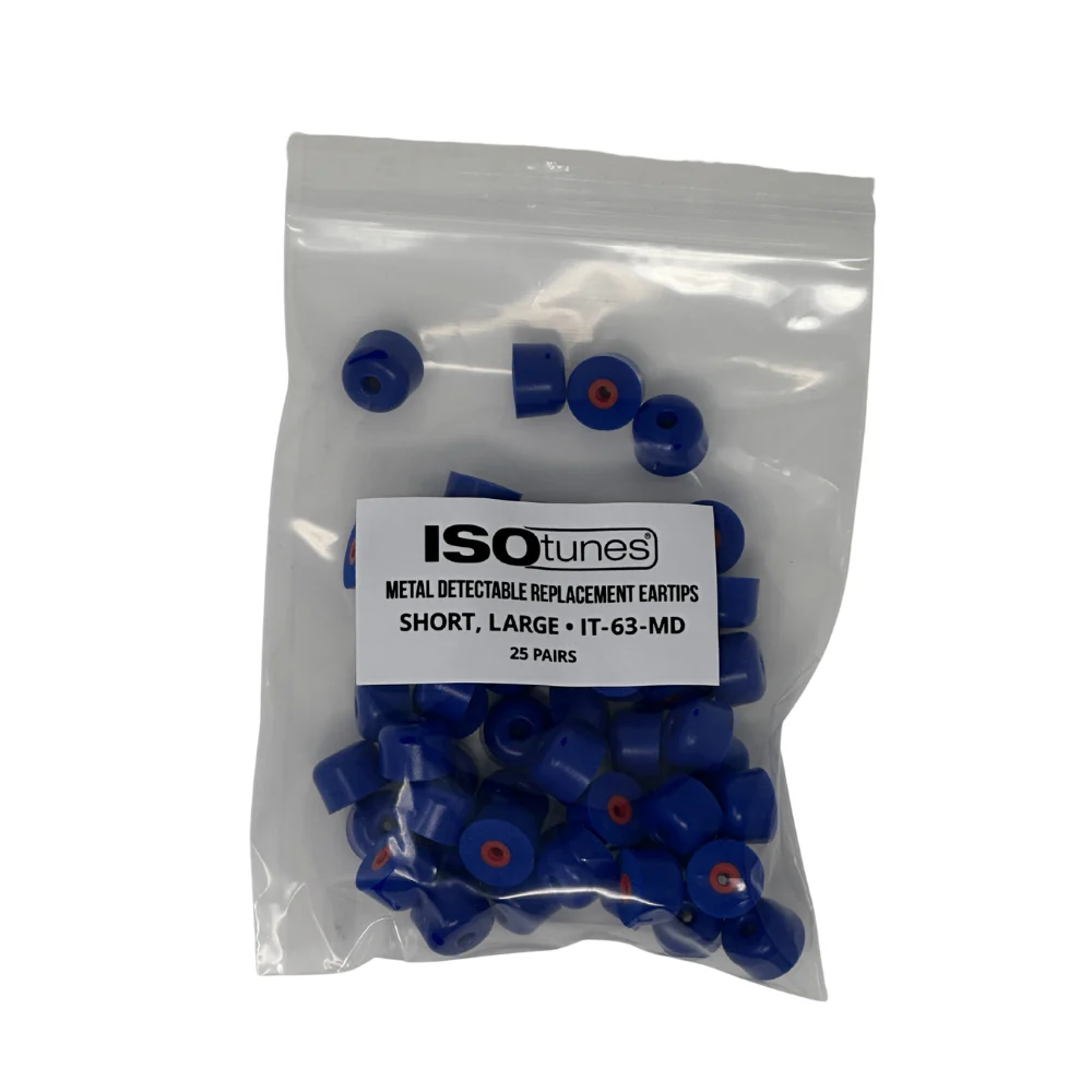 TRILOGY™ Metal Detectable Replacement Eartips (25 Pair Pack) - Image 5