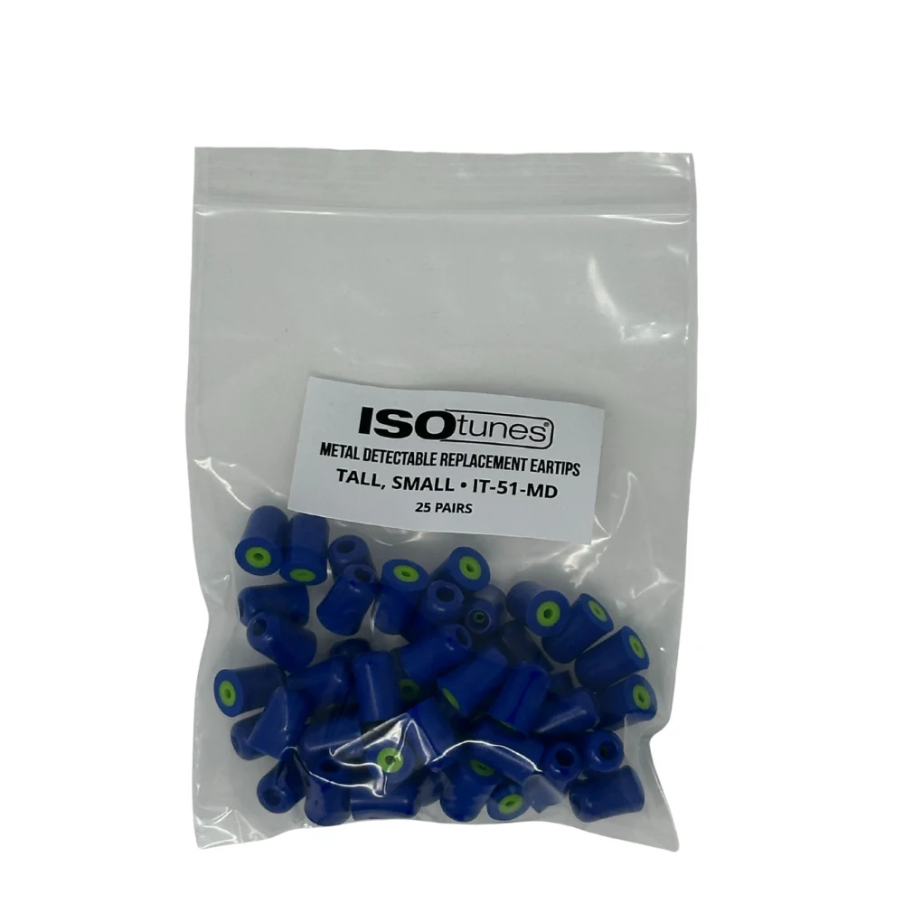 TRILOGY™ Metal Detectable Replacement Eartips (25 Pair Pack) - Image 7