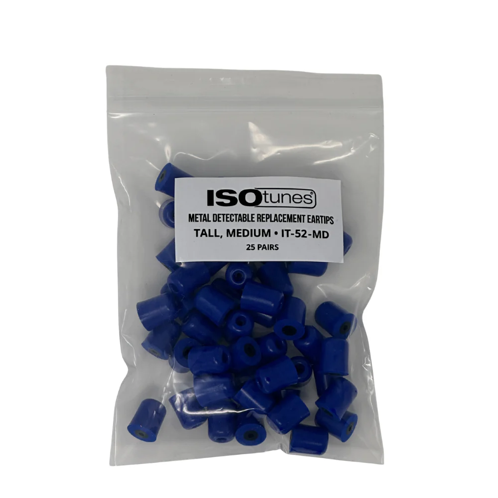 TRILOGY™ Metal Detectable Replacement Eartips (25 Pair Pack) - Image 9